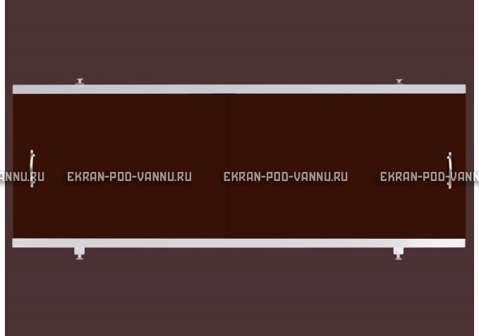 Экран EUROPLEX Универсал шоколад под трубы – купить по цене 6250 руб. в интернет-магазине в городе Волгоград картинка 1