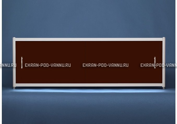 Раздвижной экран EUROPLEX Комфорт шоколад – купить по цене 6750 руб. в интернет-магазине в городе Волгоград картинка 1