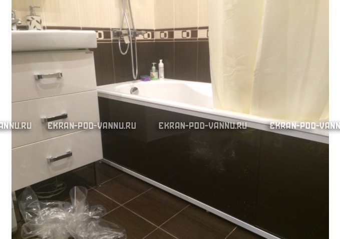 Раздвижной экран EUROPLEX Комфорт шоколад – купить по цене 6750 руб. в интернет-магазине в городе Волгоград картинка 3