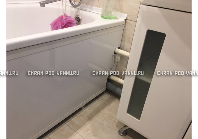 Экран под трубы EUROPLEX Универсал белый высокий – купить по цене 6550 руб. в интернет-магазине в городе Волгоград картинка 1
