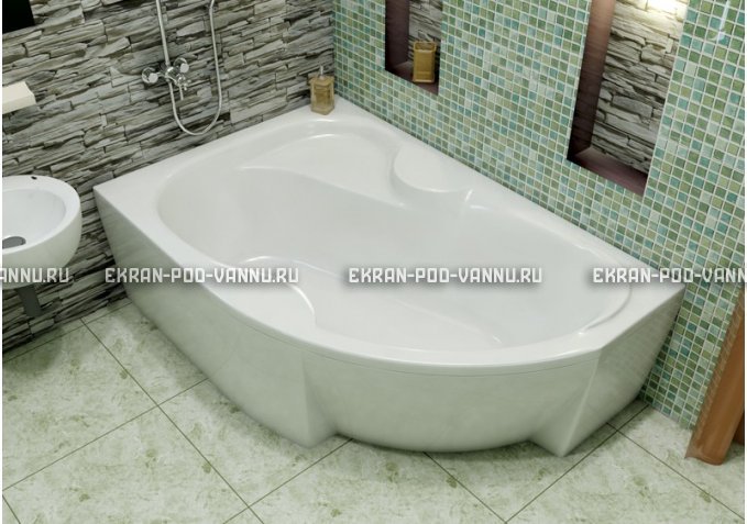 Акриловая ванна Vayer Azalia 160x105 – купить по цене 28220 руб. в интернет-магазине в городе Волгоград картинка 1