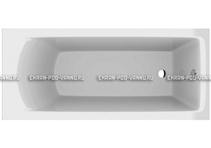Акриловая ванна Vayer Savero 160x70 – купить по цене 24910 руб. в интернет-магазине в городе Волгоград картинка 1