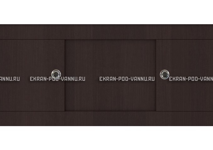 Экран под ванну купе VOD-OK 1700 венге – купить по цене 5920 руб. в интернет-магазине в городе Волгоград картинка 2