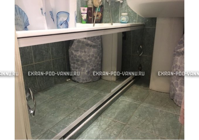 Зеркальный экран под трубы EUROPLEX Универсал – купить по цене 8500 руб. в интернет-магазине в городе Волгоград картинка 1