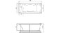Акриловая ванна Relisan Loara 180x80 – купить по цене 23580 руб. в интернет-магазине в городе Волгоград картинка 8