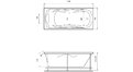 Акриловая ванна Relisan Marina 170x75 – купить по цене 15725 руб. в интернет-магазине в городе Волгоград картинка 17