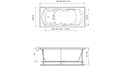 Акриловая ванна Relisan Tamiza 170x75 – купить по цене 19160 руб. в интернет-магазине в городе Волгоград картинка 17