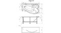 Акриловая ванна 1MarKa Gracia 160x95 – купить по цене 20300 руб. в интернет-магазине в городе Волгоград картинка 17