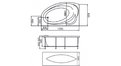 Акриловая ванна 1MarKa Julianna 170x100 – купить по цене 21320 руб. в интернет-магазине в городе Волгоград картинка 13