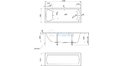 Акриловая ванна 1MarKa Modern 120x70 – купить по цене 7600 руб. в интернет-магазине в городе Волгоград картинка 17