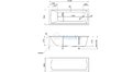 Акриловая ванна 1MarKa Modern 160x70 – купить по цене 9410 руб. в интернет-магазине в городе Волгоград картинка 21