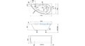 Акриловая ванна 1MarKa Piccolo 150х75 – купить по цене 11310 руб. в интернет-магазине в городе Волгоград картинка 25