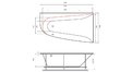 Акриловая ванна Vayer Boomerang 180x100 – купить по цене 53030 руб. в интернет-магазине в городе Волгоград картинка 18