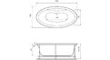 Акриловая ванна Vayer Beta 194x100 – купить по цене 56340 руб. в интернет-магазине в городе Волгоград картинка 17